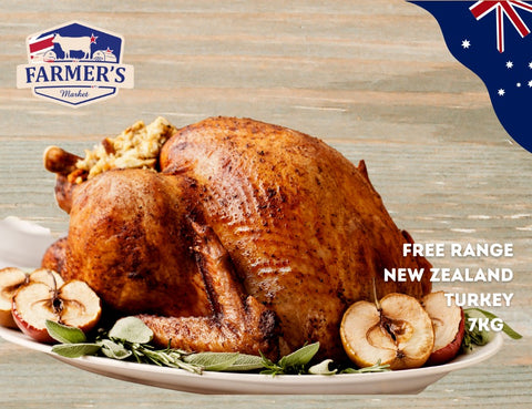 FROZEN - New Zealand Whole Free Range Turkey 7kg