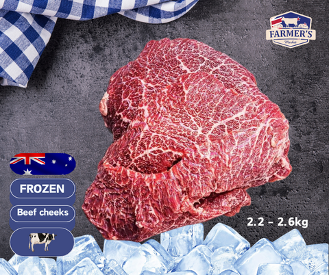FROZEN - Wagyu Beef Cheeks, 2.2kg-2.6kg