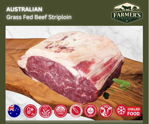 CHILLED: Premium Striploin (Sirloin), 3-3.5kg