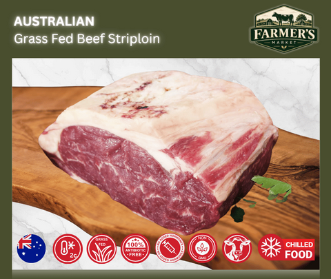 CHILLED: Premium Striploin (Whole Piece), 2kg