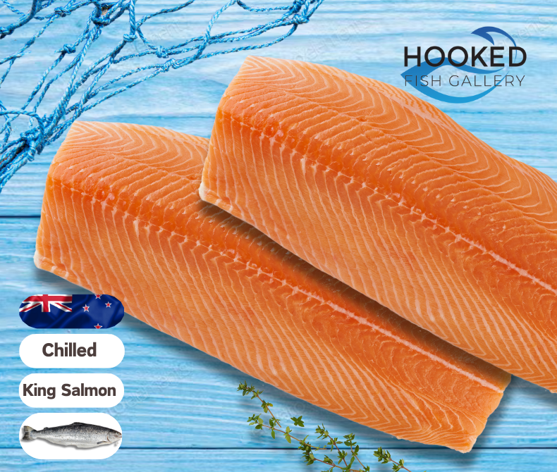 CHILLED - New Zealand TWO SIDES Fresh Salmon (Whole Fillet), 1.1kg-1.4kg