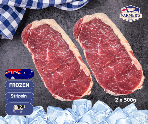 FROZEN Premium Sirloin Steaks 2 x 300gm
